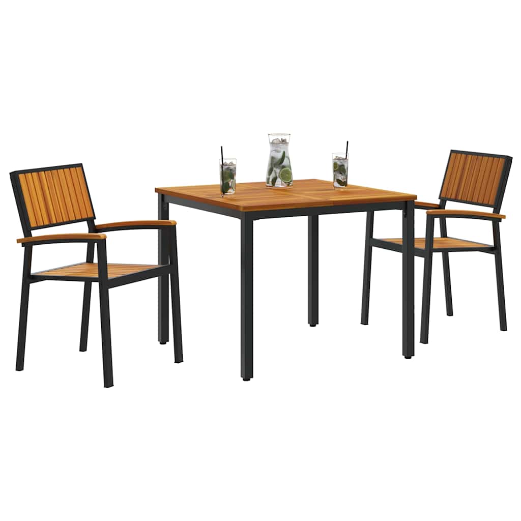 8721102817731_wbg-mo_en_hd_1 vidaXL Garden Dining Set 3 pcs Black and brown 90 x 90 x 75 cm - Image 3
