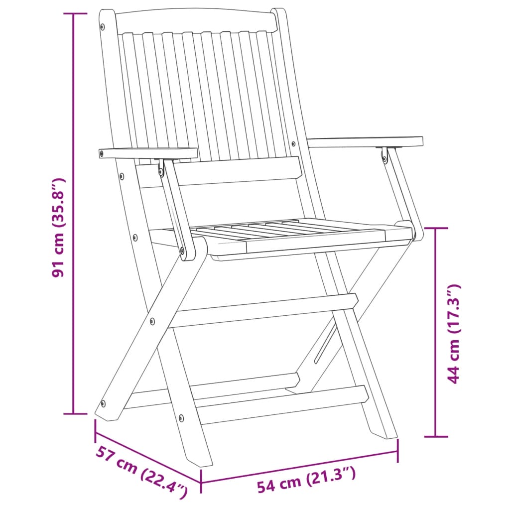 8721102822230_g_en_hd_8 vidaXL 3 Piece Folding Bistro Set Solid Wood Acacia - Image 10