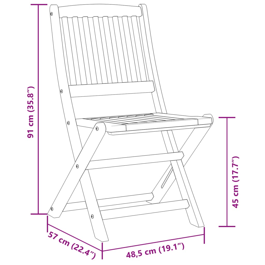 8721102822247_g_en_hd_8 vidaXL 3 Piece Folding Bistro Set Solid Wood Acacia - Image 10