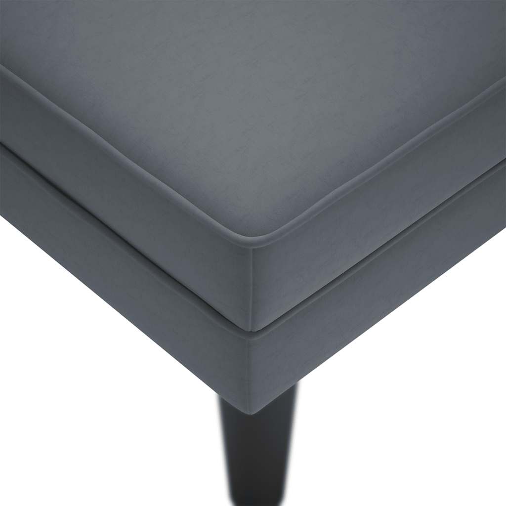 8721102822766_g_en_hd_6 vidaXL Chaise Lounge with Pillow and Right Armrest Dark Grey Velvet - Image 7