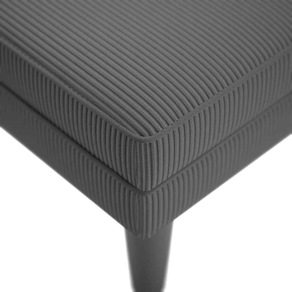 8721102822841_g_en_hd_6 vidaXL Chaise Lounge with Pillow Dark Grey Corduroy Fabric - Image 7