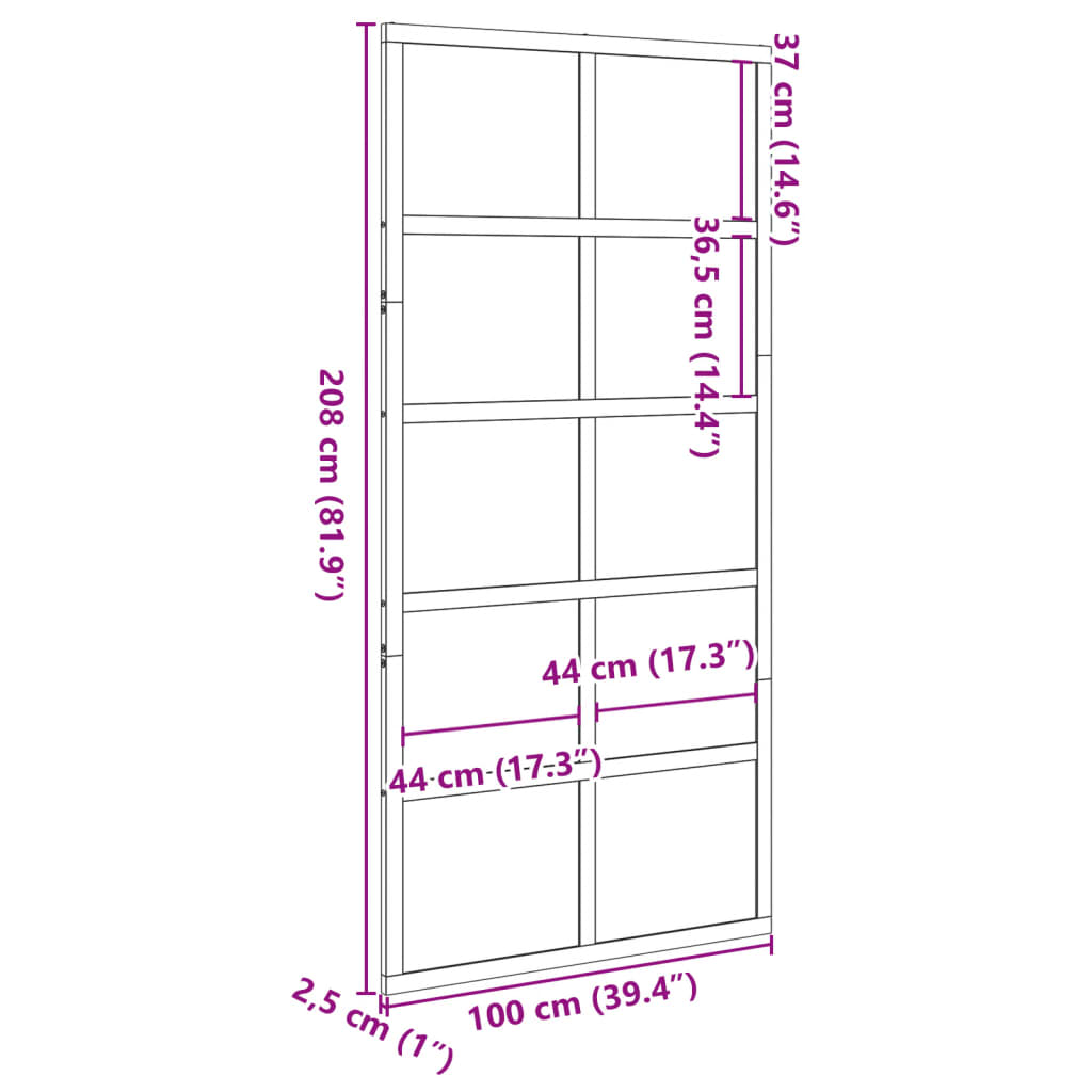 8721102823053_g_en_hd_8 vidaXL Barn Door 100x208 cm Solid Wood Pine - Image 10