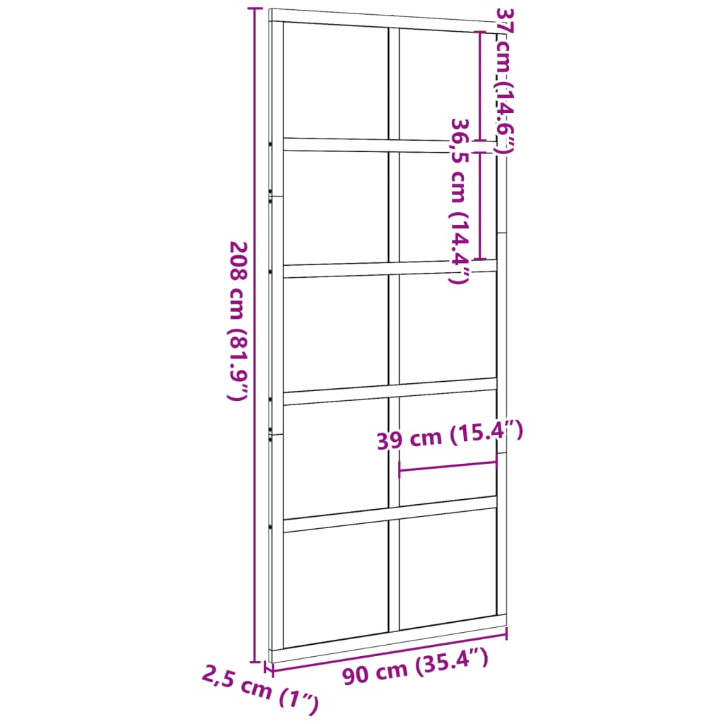 8721102823084_g_en_hd_8 vidaXL Barn Door 90x208 cm Solid Wood Pine - Image 10