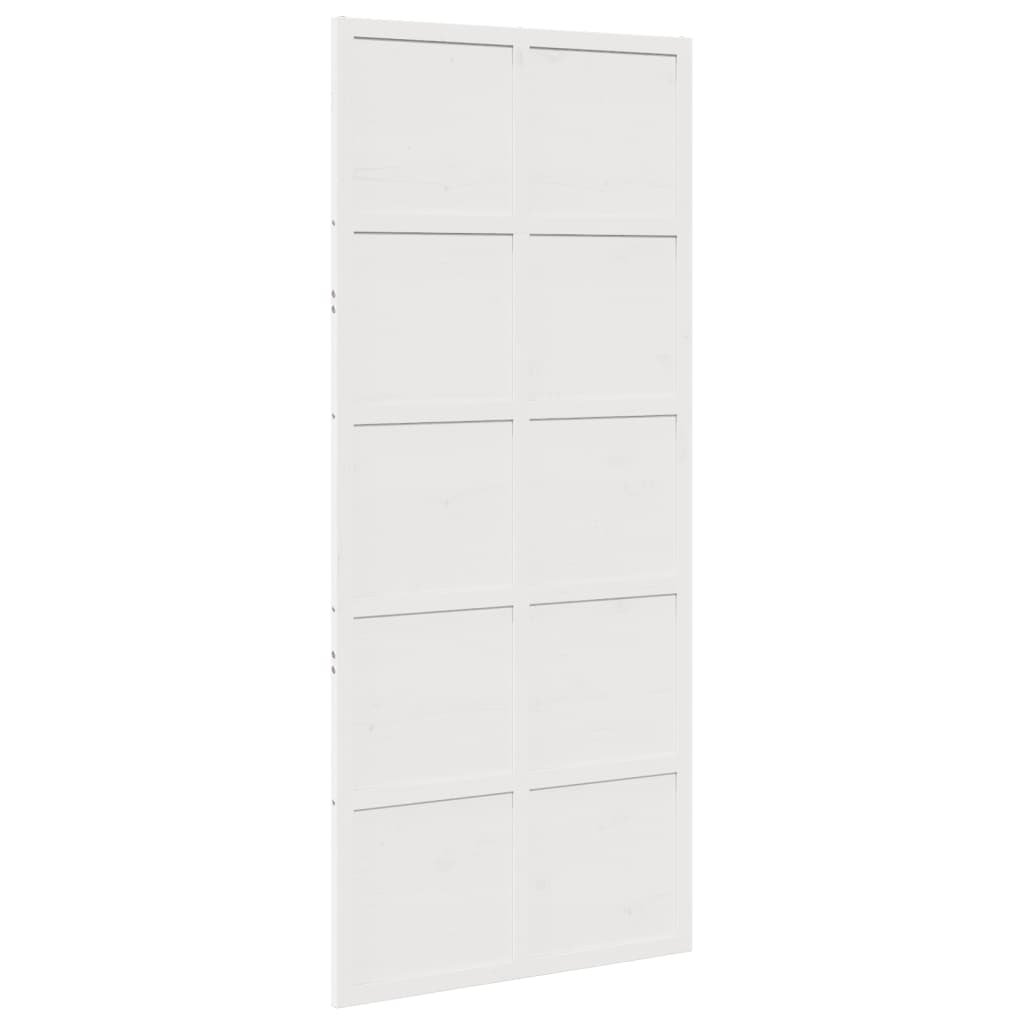 8721102823091_a_en_hd_1 vidaXL Barn Door White 90x208 cm Solid Wood Pine - Image 2