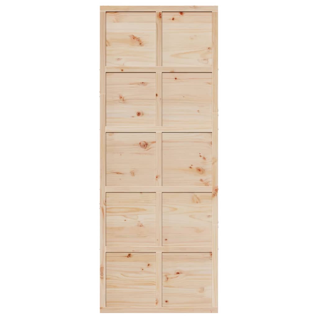 8721102823114_g_en_hd_2 vidaXL Barn Door 80x208 cm Solid Wood Pine - Image 4