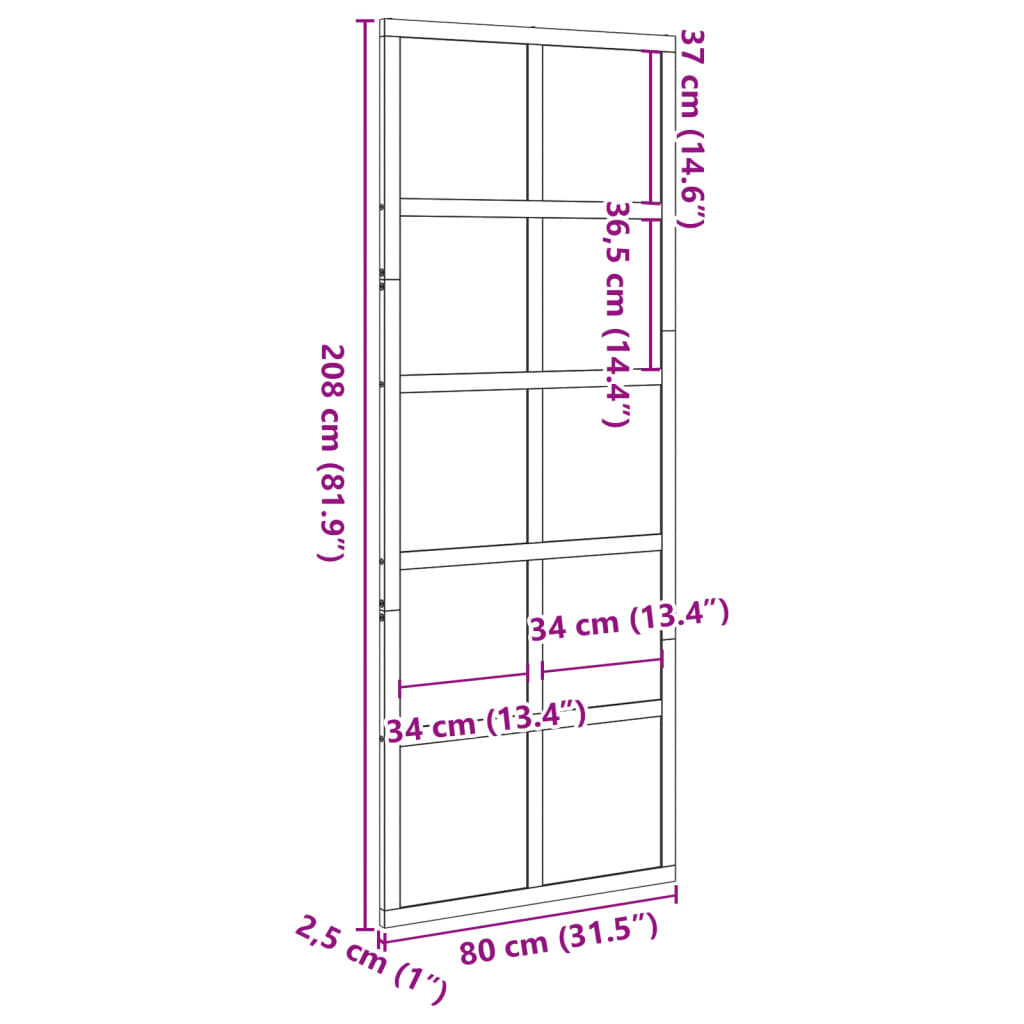 8721102823114_g_en_hd_8 vidaXL Barn Door 80x208 cm Solid Wood Pine - Image 10