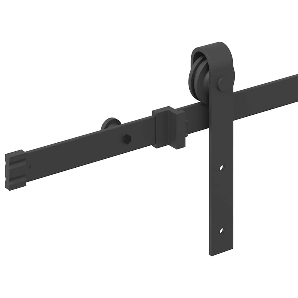 8721102849404_g_en_hd_8 vidaXL Sliding Door Hardware Kit 200 cm Steel Black - Image 10