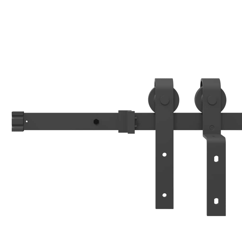 8721102849404_g_en_hd_9 vidaXL Sliding Door Hardware Kit 200 cm Steel Black - Image 11