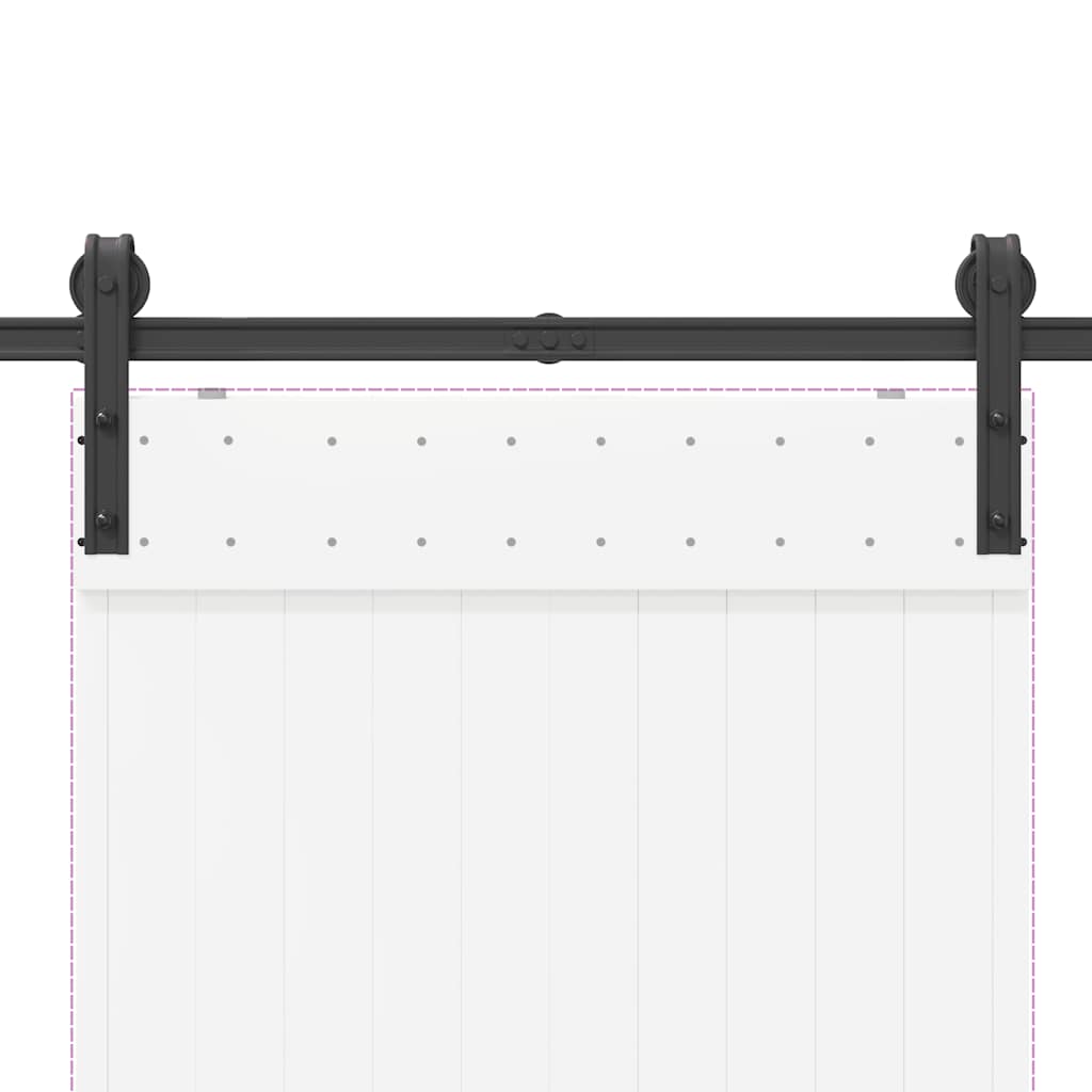 8721102849466_g_en_hd_6 vidaXL Sliding Door Hardware Kit 200 cm Steel Black - Image 8