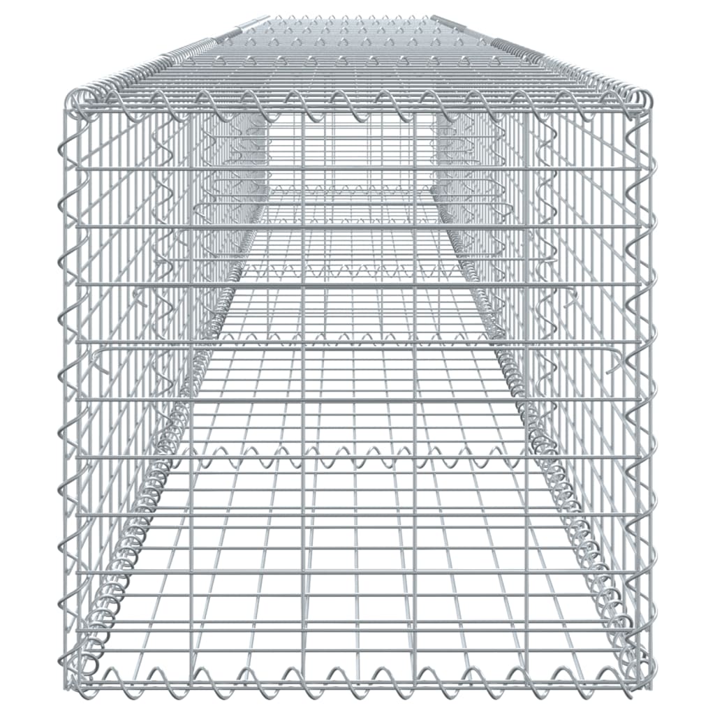 8721102850103_g_en_hd_2 vidaXL Gabion Basket with Cover 500x50x50 cm Galvanised Iron - Image 4