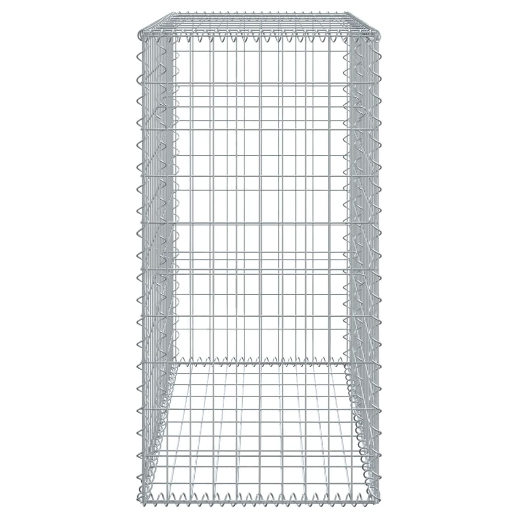 8721102850165_g_en_hd_2 vidaXL Gabion Basket with Cover 100x50x100 cm Galvanised Iron - Image 4