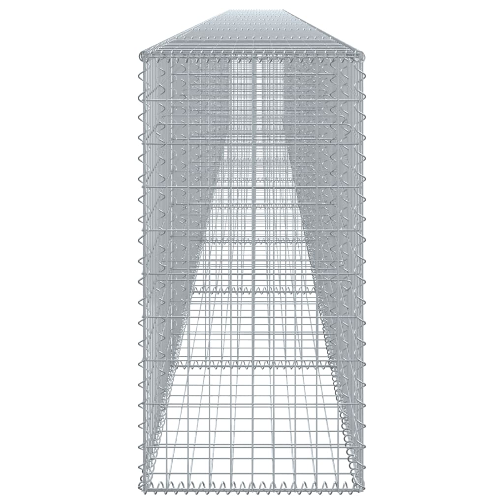 8721102850240_g_en_hd_2 vidaXL Gabion Basket with Cover 900x50x100 cm Galvanised Iron - Image 4