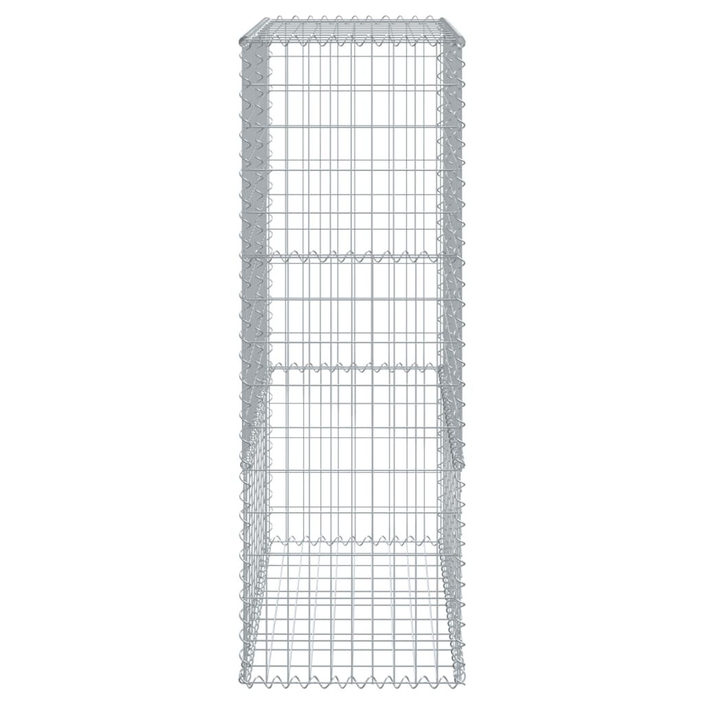 8721102850288_g_en_hd_2 vidaXL Gabion Basket with Cover 100x50x150 cm Galvanised Iron - Image 4
