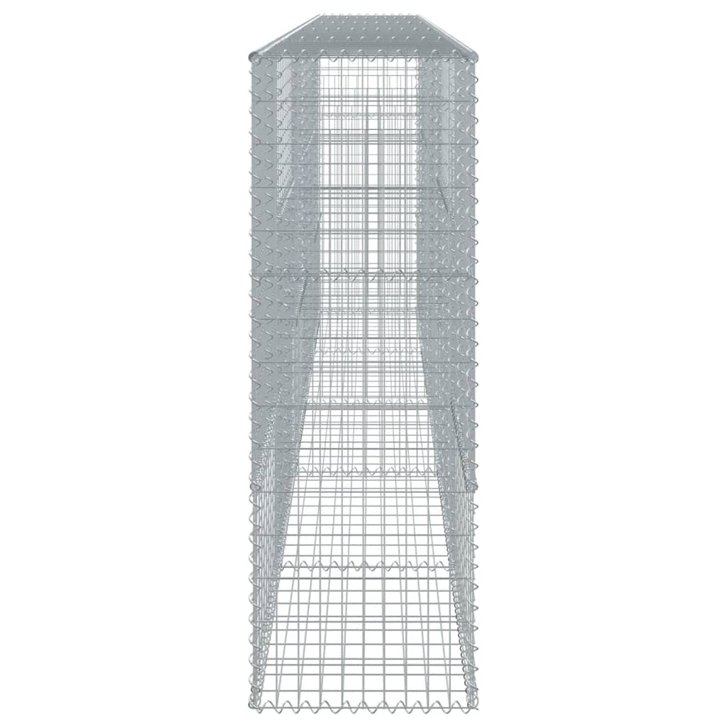 8721102850325_g_en_hd_2 vidaXL Gabion Basket with Cover 500x50x150 cm Galvanised Iron - Image 4