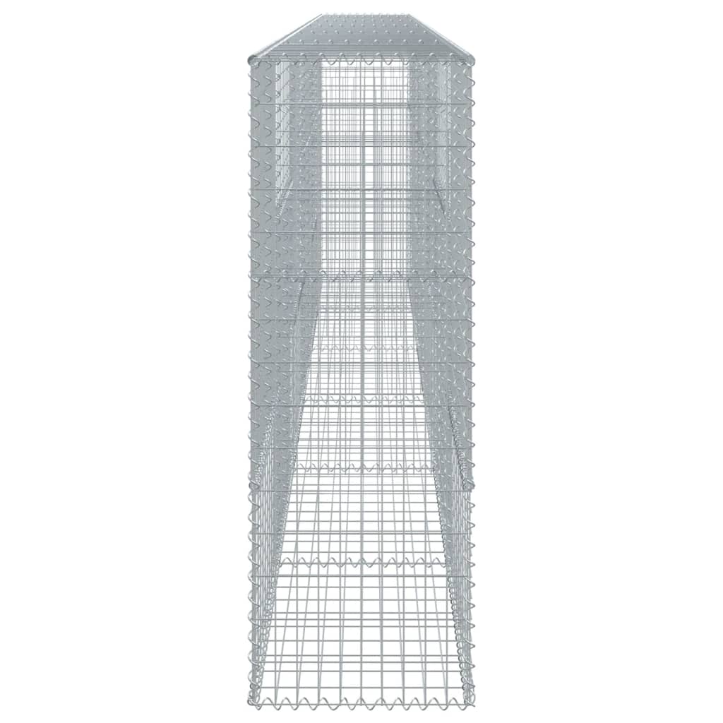 8721102850332_g_en_hd_2 vidaXL Gabion Basket with Cover 600x50x150 cm Galvanised Iron - Image 4