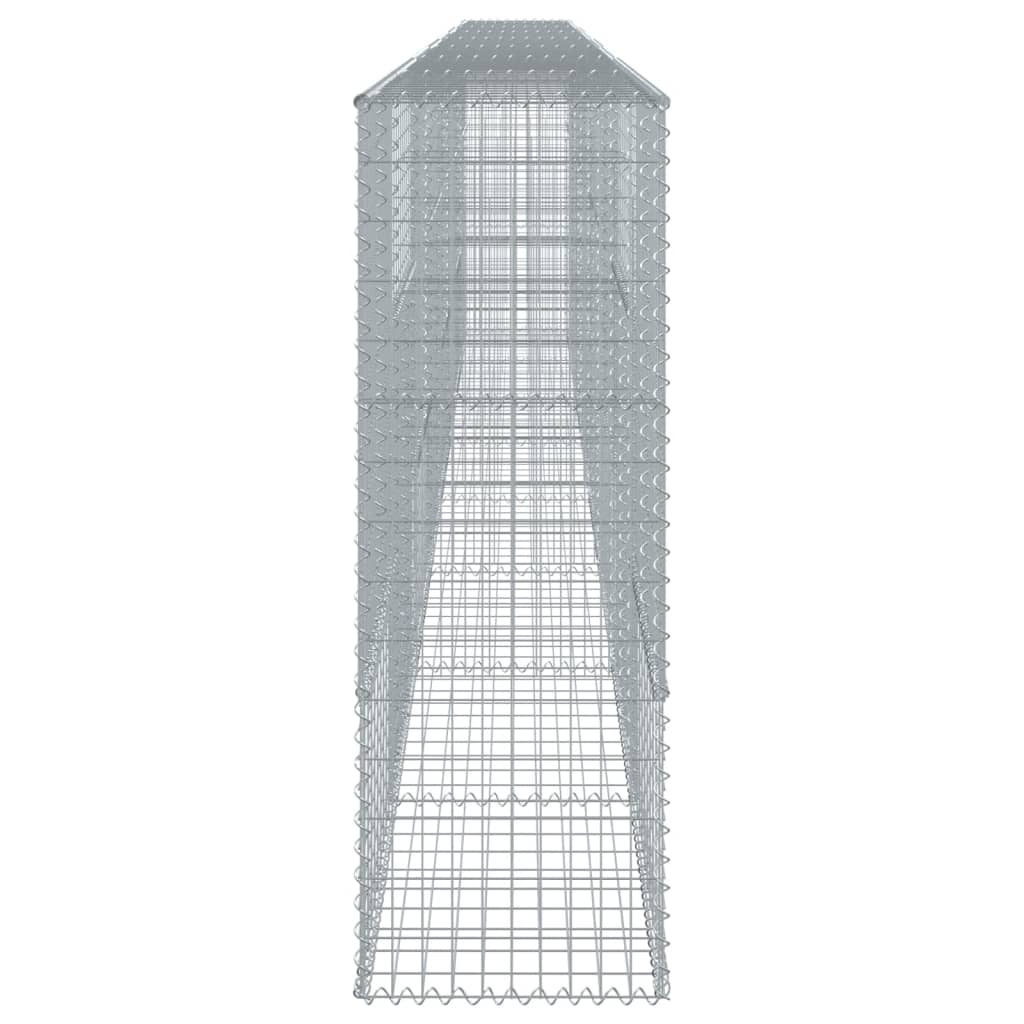 8721102850356_g_en_hd_2 vidaXL Gabion Basket with Cover 800x50x150 cm Galvanised Iron - Image 4