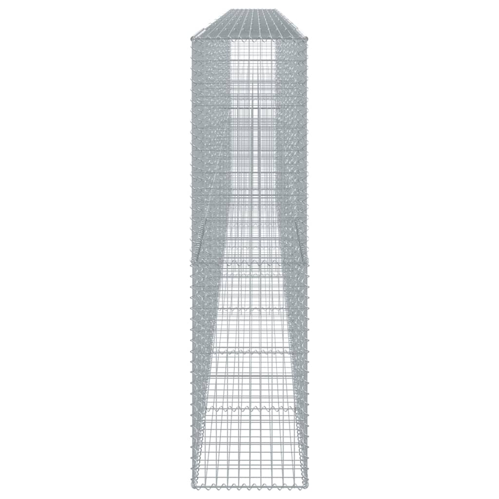 8721102850479_g_en_hd_2 vidaXL Gabion Basket with Cover 800x50x200 cm Galvanised Iron - Image 4