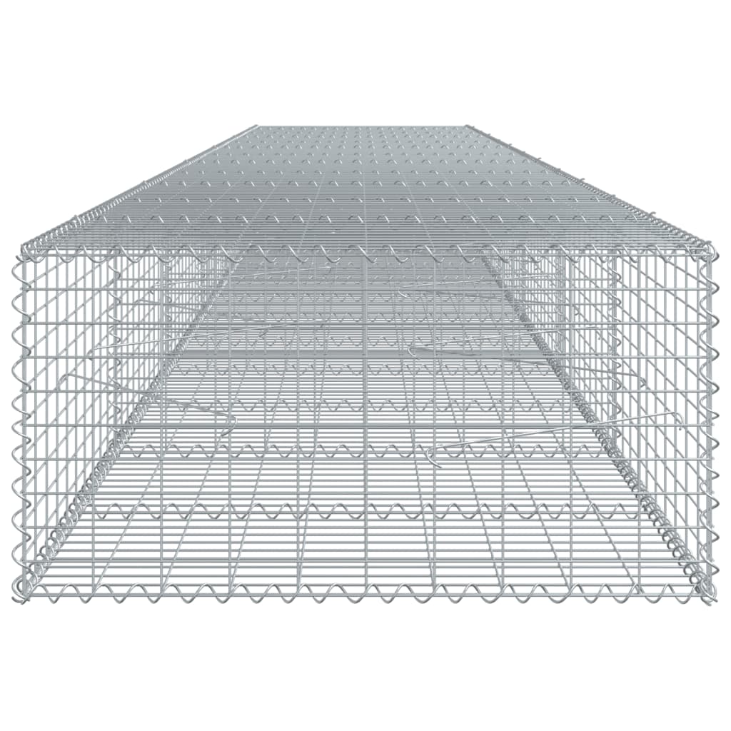 8721102850578_g_en_hd_2 vidaXL Gabion Basket with Cover 600x100x50 cm Galvanised Iron - Image 4