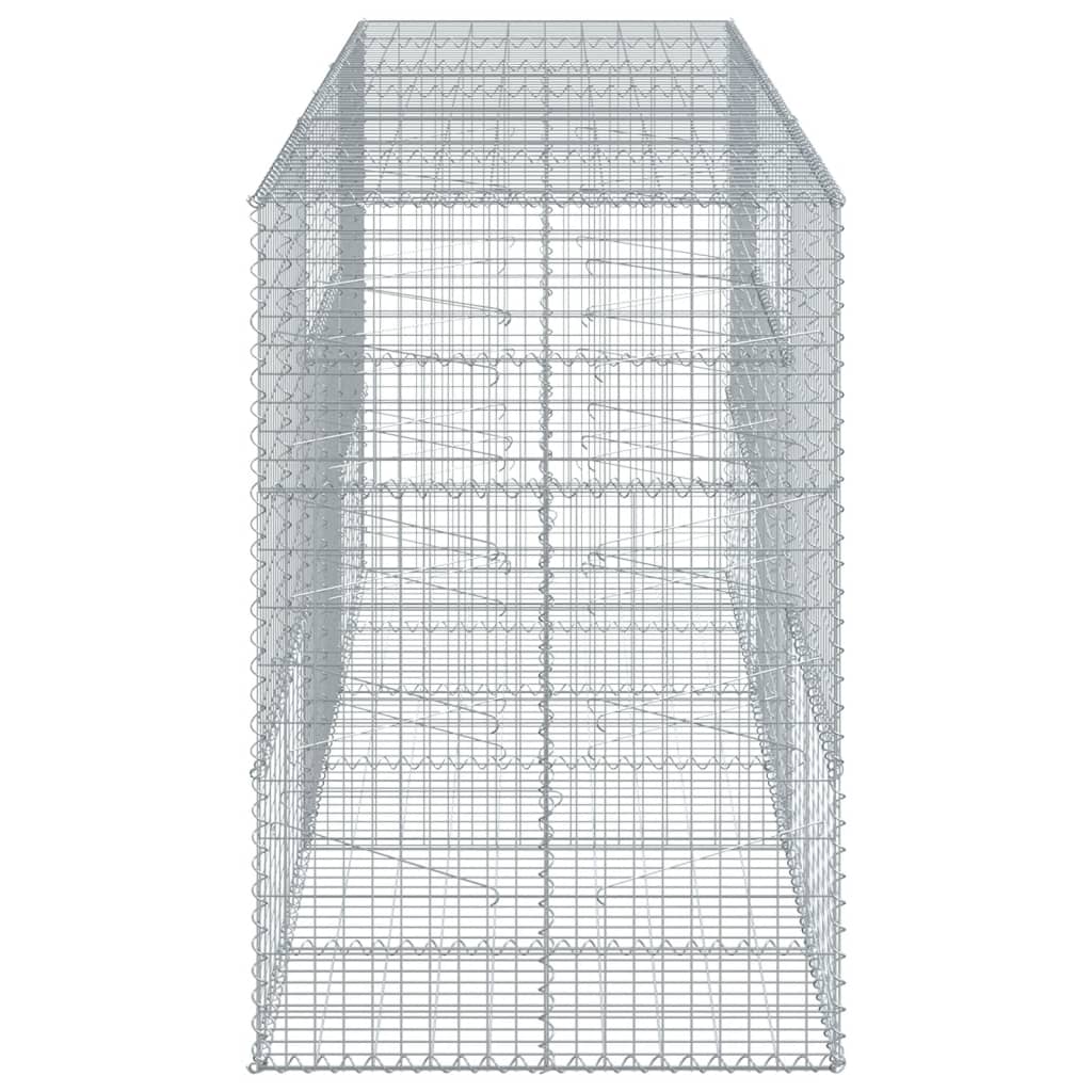 8721102850899_g_en_hd_2 vidaXL Gabion Basket with Cover 300x100x150 cm Galvanised Iron - Image 4