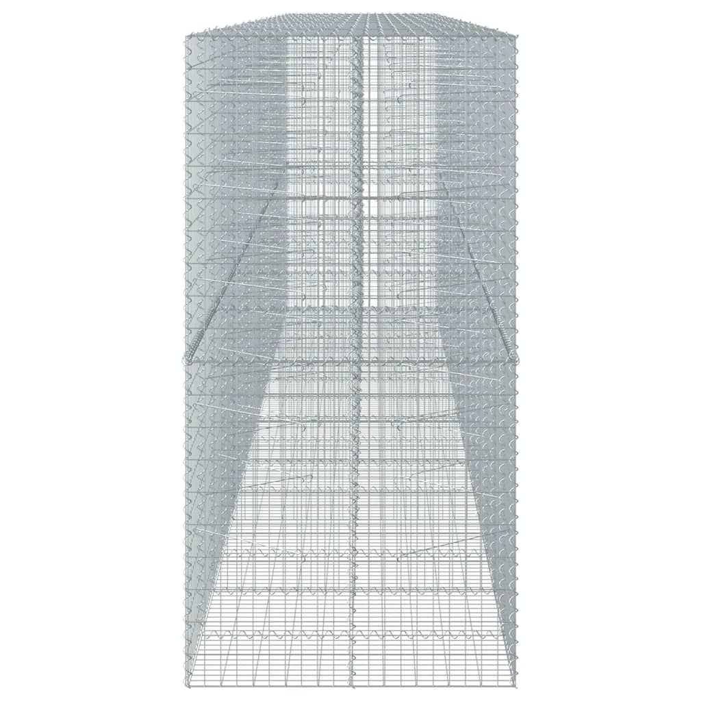 8721102851124_g_en_hd_2 vidaXL Gabion Basket with Cover 750x100x200 cm Galvanised Iron - Image 4