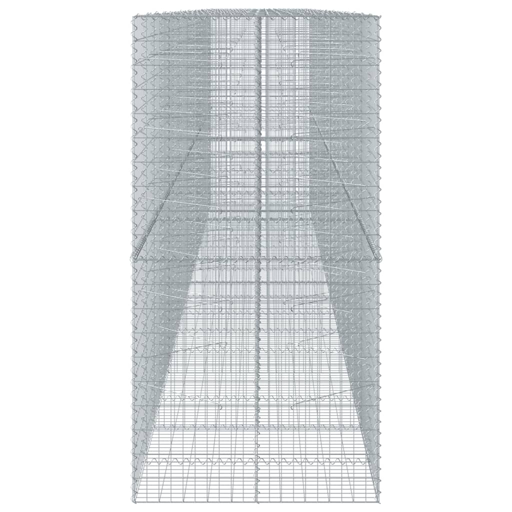 8721102851148_g_en_hd_2 vidaXL Gabion Basket with Cover 850x100x200 cm Galvanised Iron - Image 4