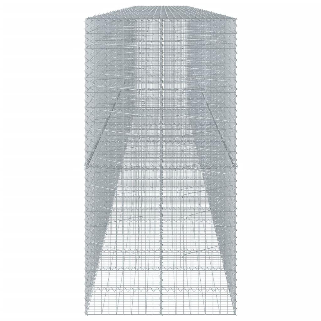 8721102851193_g_en_hd_2 vidaXL Gabion Basket with Cover 1100x100x200 cm Galvanised Iron - Image 4