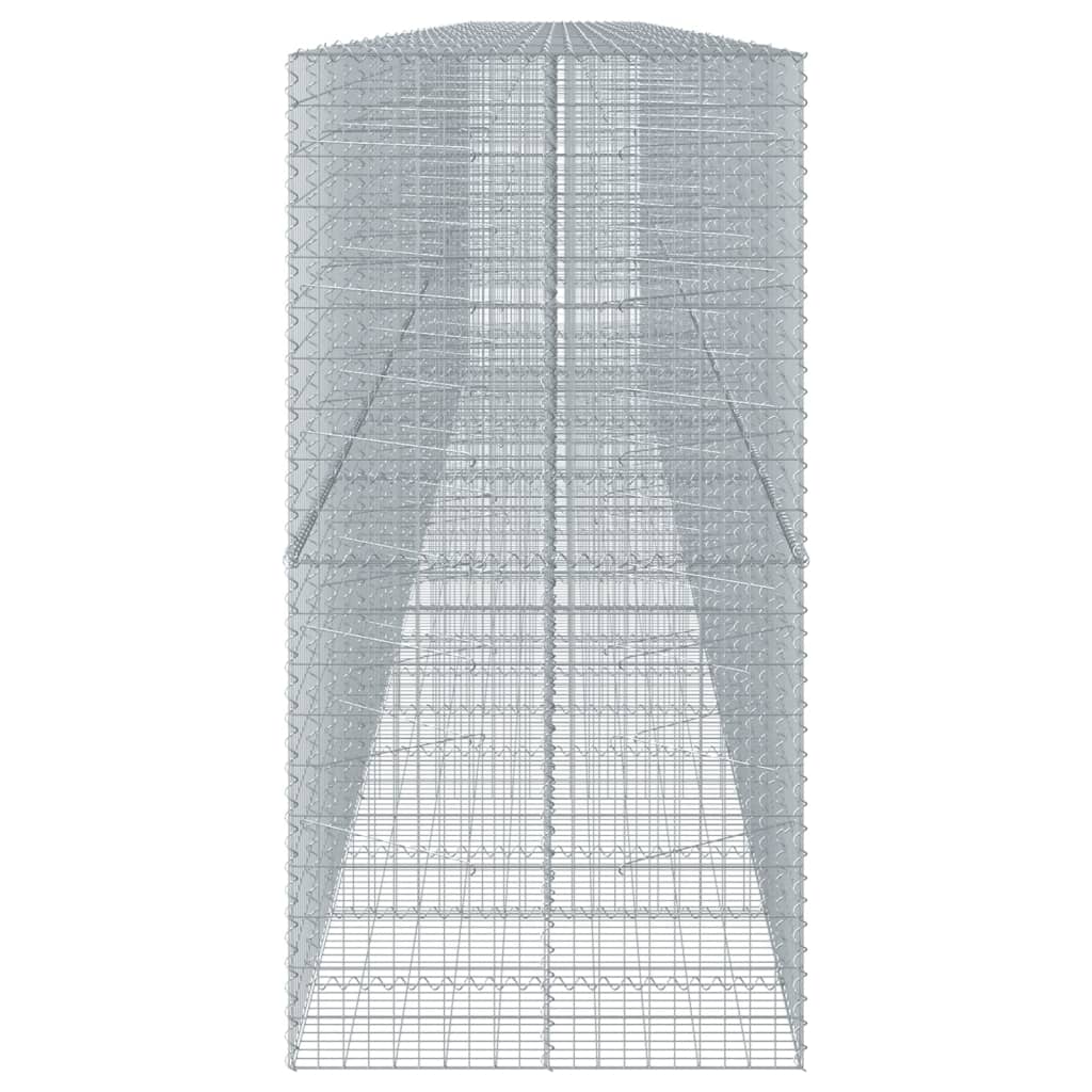 8721102851209_g_en_hd_2 vidaXL Gabion Basket with Cover 1150x100x200 cm Galvanised Iron - Image 4