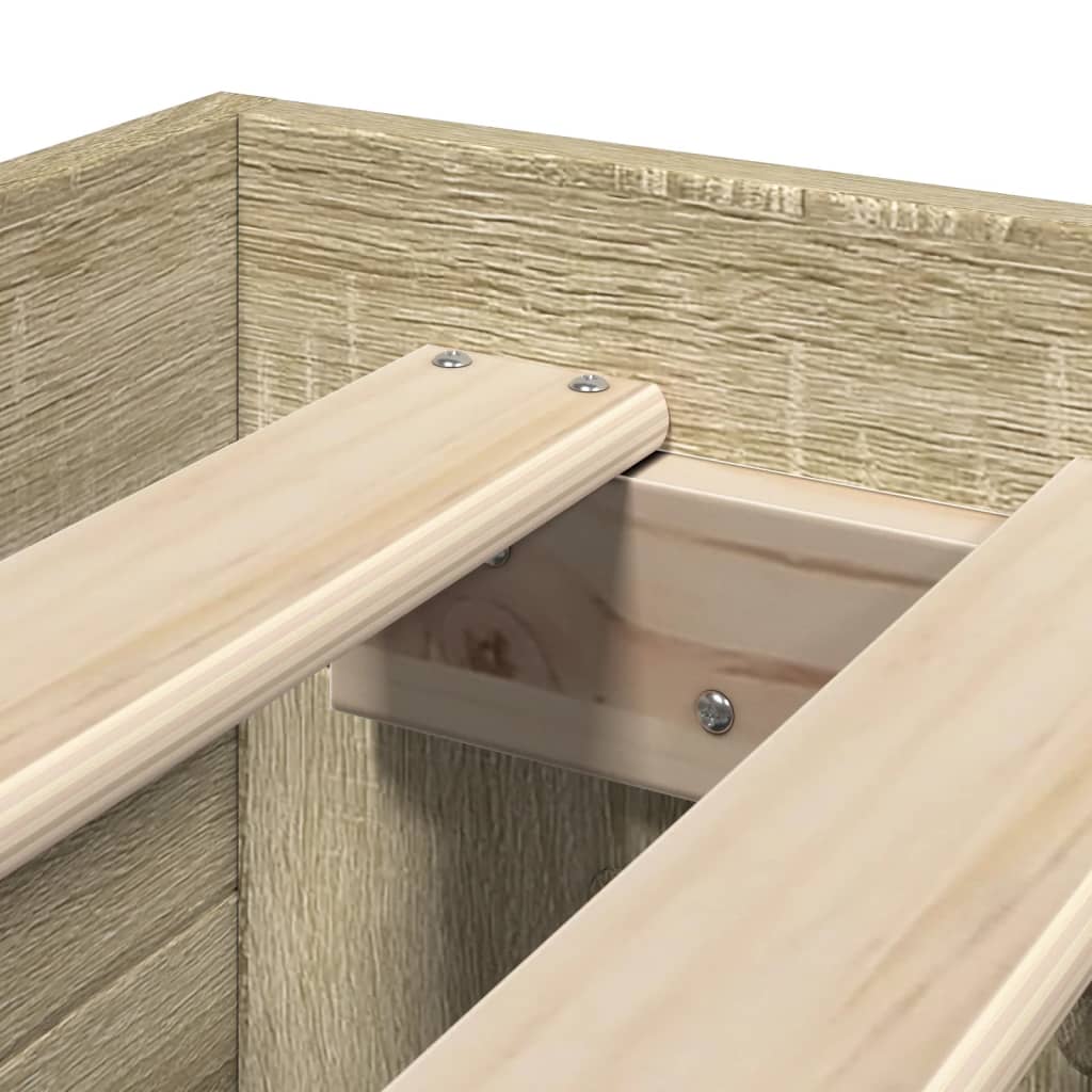 8721102855269_g_en_hd_7 vidaXL Bed Frame without Mattress Sonoma Oak 90x190 cm Engineered Wood - Image 9