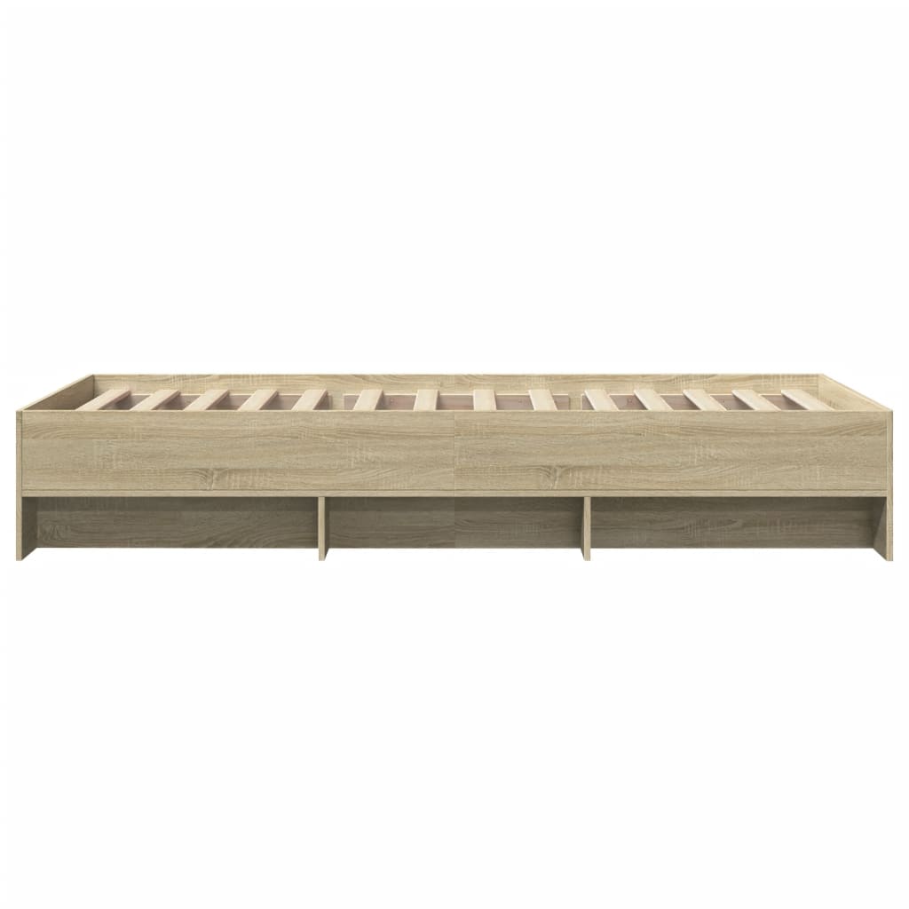 8721102857089_g_en_hd_4 vidaXL Bed Frame without Mattress Sonoma Oak 90x190 cm Engineered Wood - Image 6