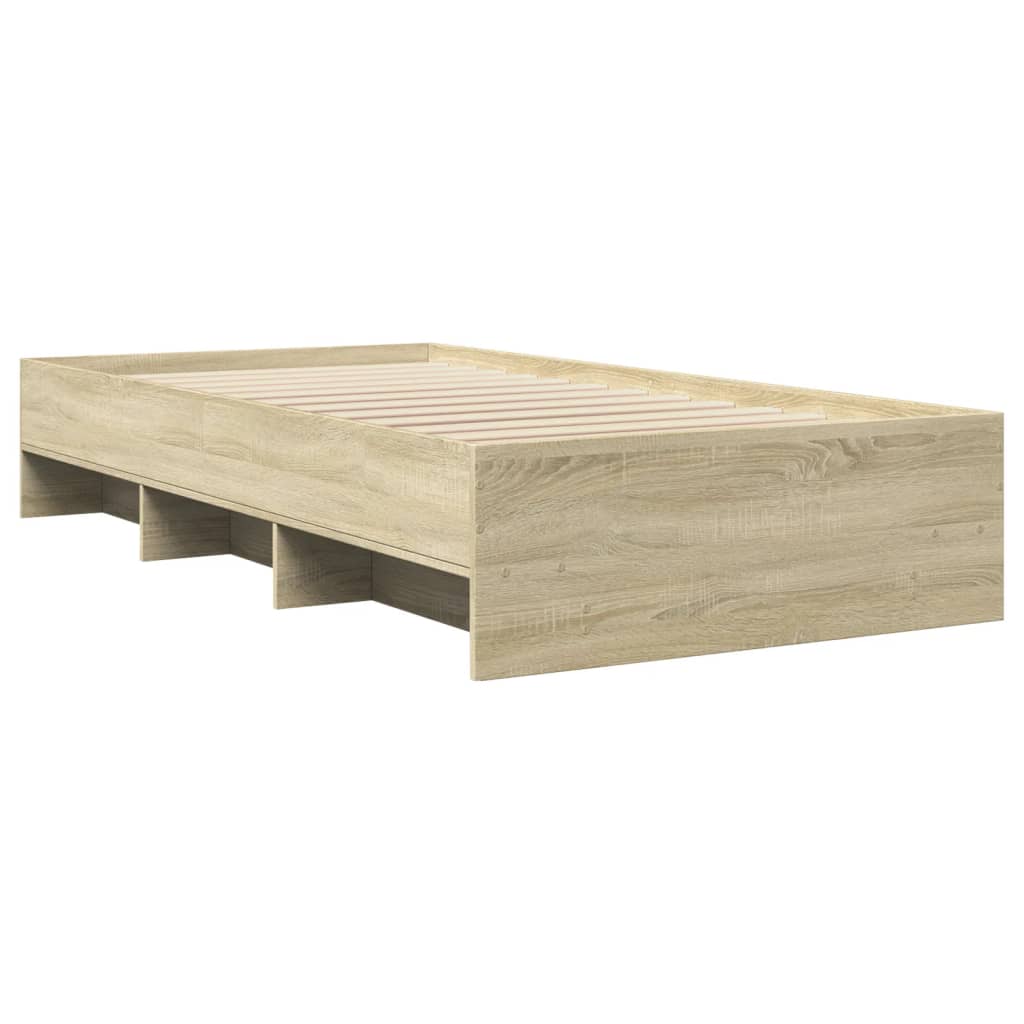 8721102857089_g_en_hd_5 vidaXL Bed Frame without Mattress Sonoma Oak 90x190 cm Engineered Wood - Image 7
