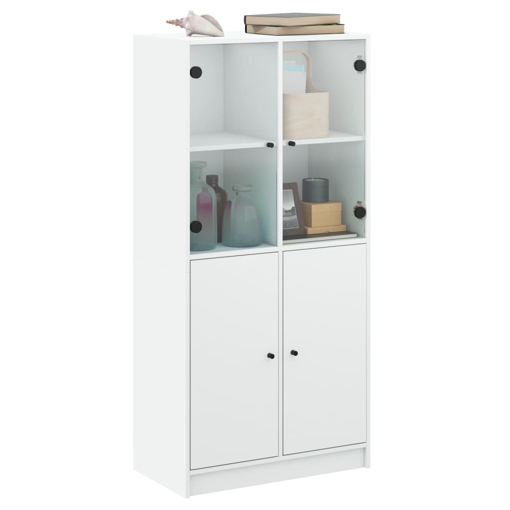 8721102893230_g_en_hd_3 vidaXL Highboard with Doors White 68x37x142 cm Engineered Wood - Image 6