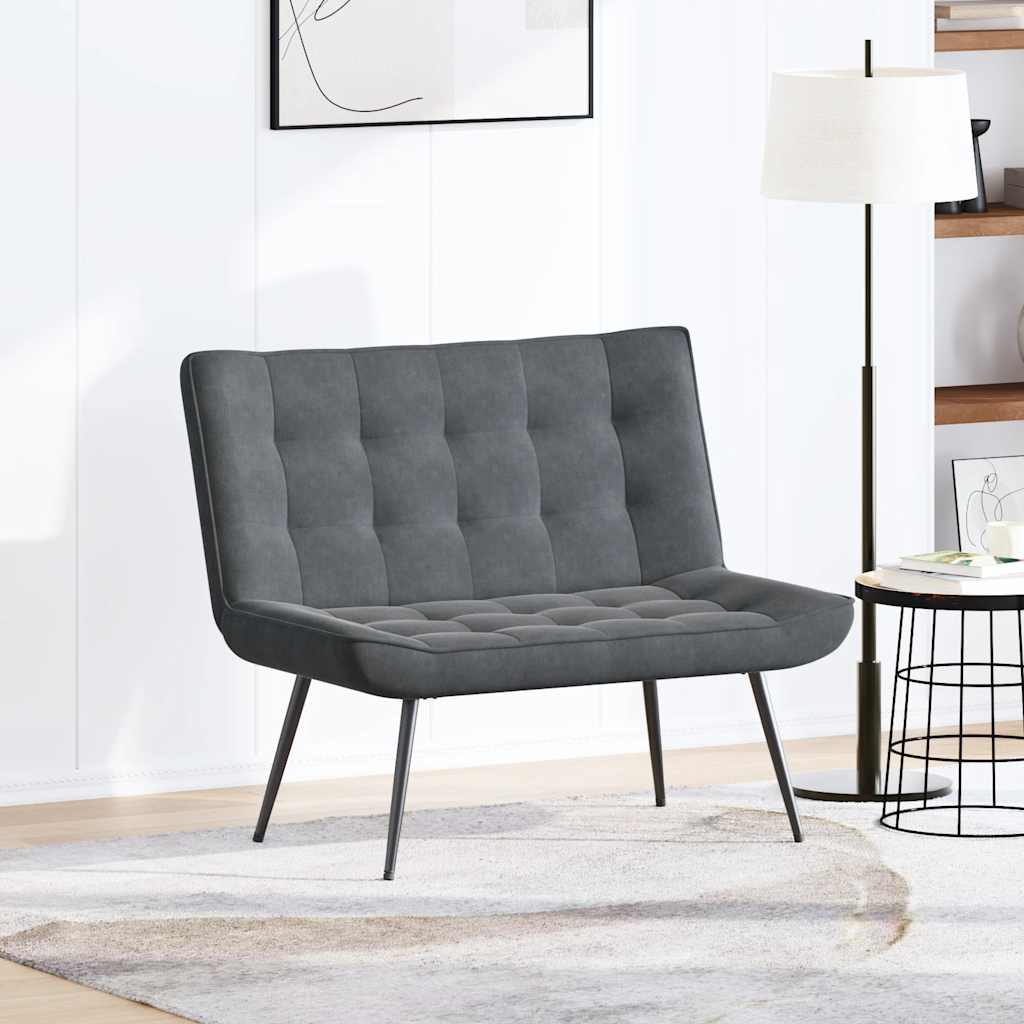 8721102928345_g_en_hd_1 vidaXL Bench Dark Grey 110x74x84 cm Velvet - Image 3