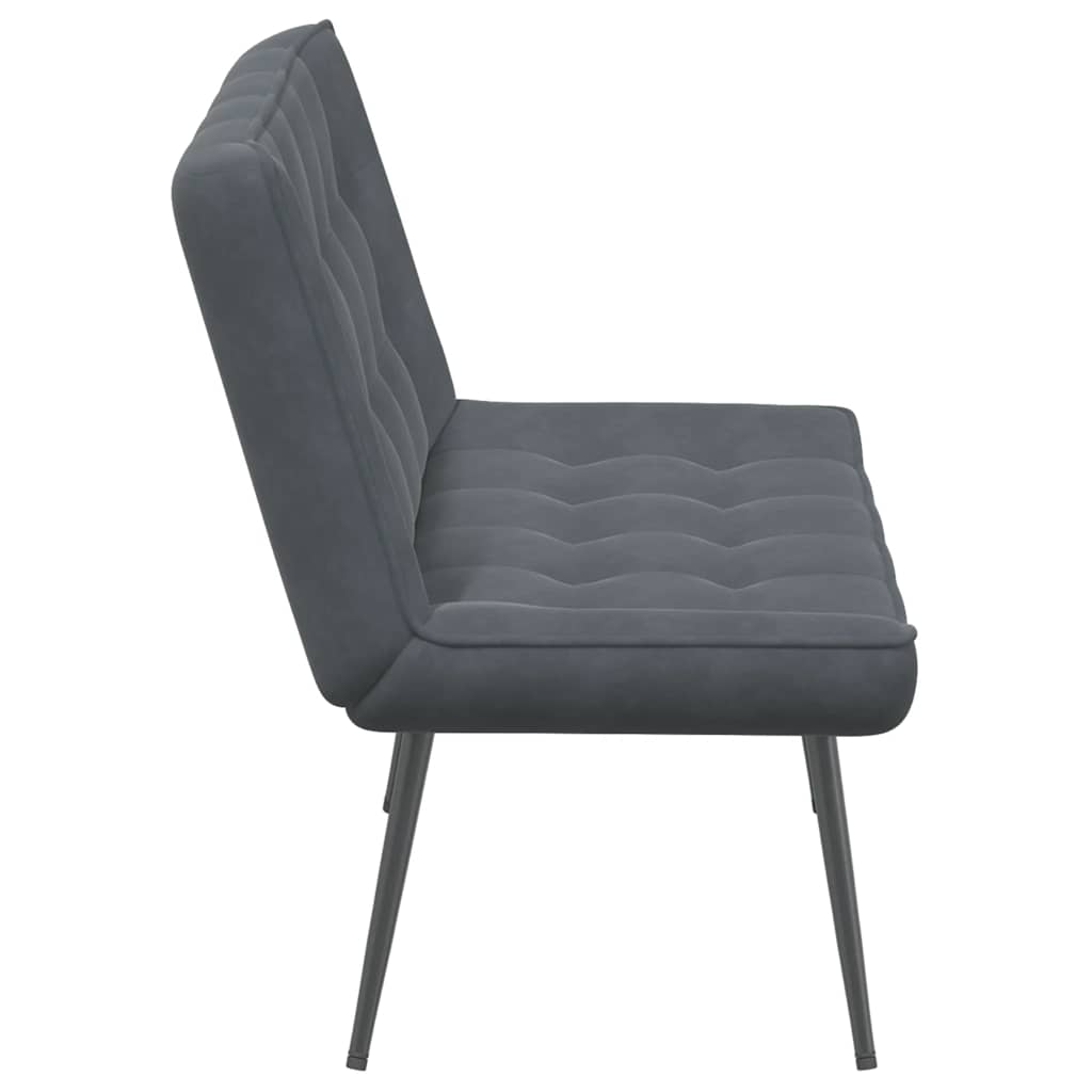 8721102928345_g_en_hd_3 vidaXL Bench Dark Grey 110x74x84 cm Velvet - Image 5