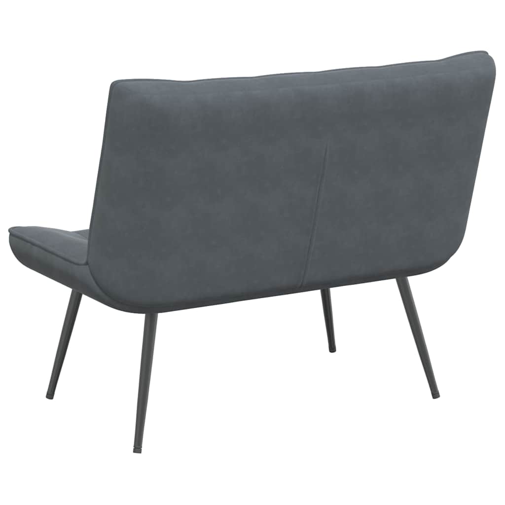 8721102928345_g_en_hd_4 vidaXL Bench Dark Grey 110x74x84 cm Velvet - Image 6