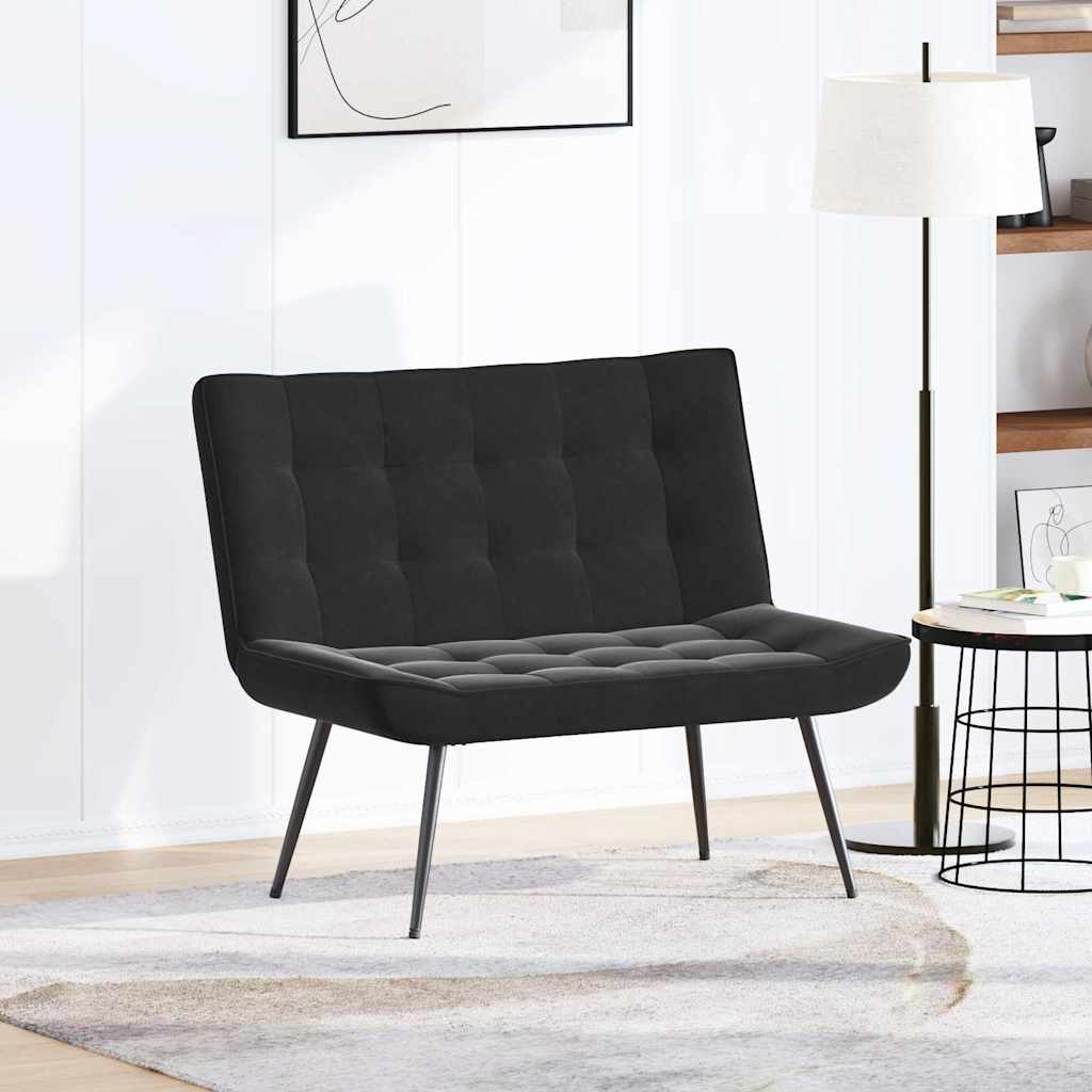 8721102928383_g_en_hd_1 vidaXL Bench Black 110x74x84 cm Velvet - Image 3