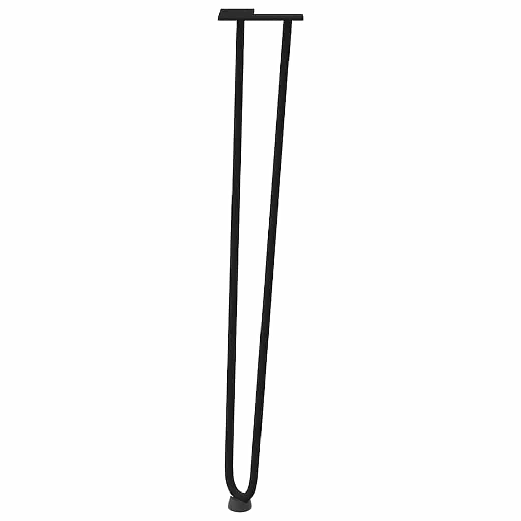 8721102955891_g_en_hd_4 vidaXL hairpin legs for console tables for Console Table 4 pcs Black 72 cm Solid Steel - Image 5
