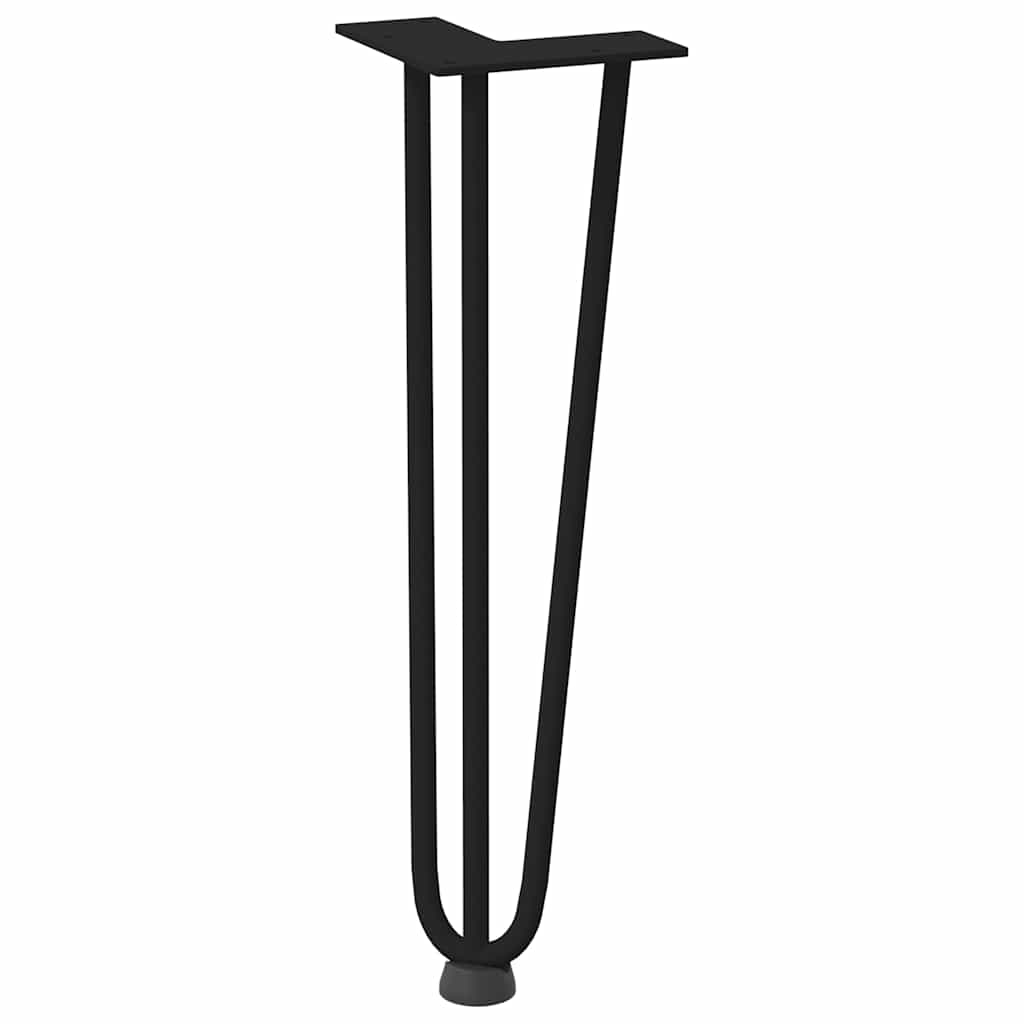 8721102956058_g_en_hd_3 vidaXL Hairpin Legs for Coffee Table 4 pcs Black 42 cm Solid Steel - Image 4