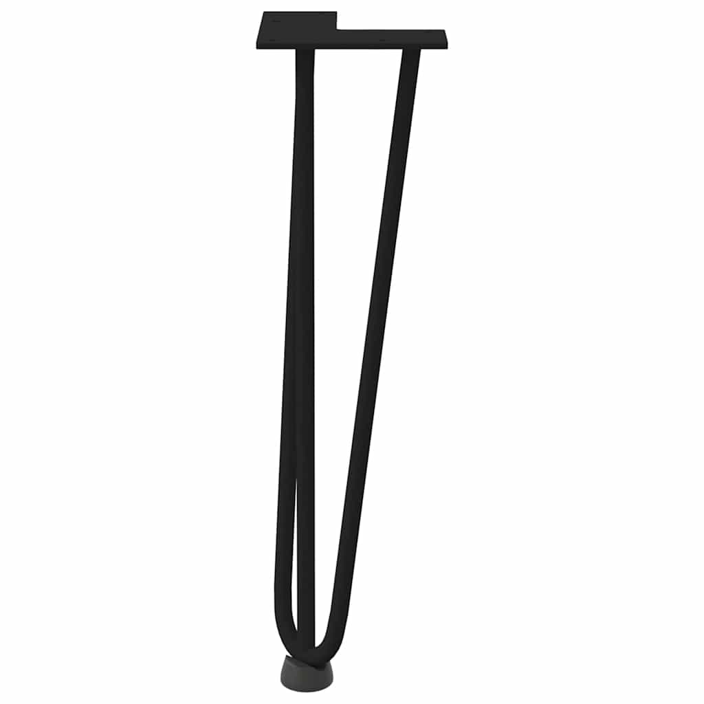 8721102956058_g_en_hd_4 vidaXL Hairpin Legs for Coffee Table 4 pcs Black 42 cm Solid Steel - Image 5