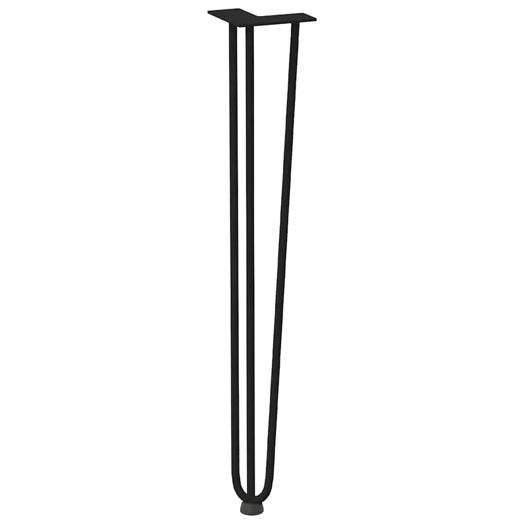 8721102956096_g_en_hd_3 vidaXL hairpin legs for console tables for Console Table 4 pcs Black 72 cm Solid Steel - Image 4