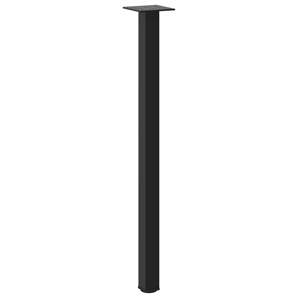 8721102956218_g_en_hd_3 vidaXL Console Table Legs 4 pcs Black 72-74 cm Steel - Image 4