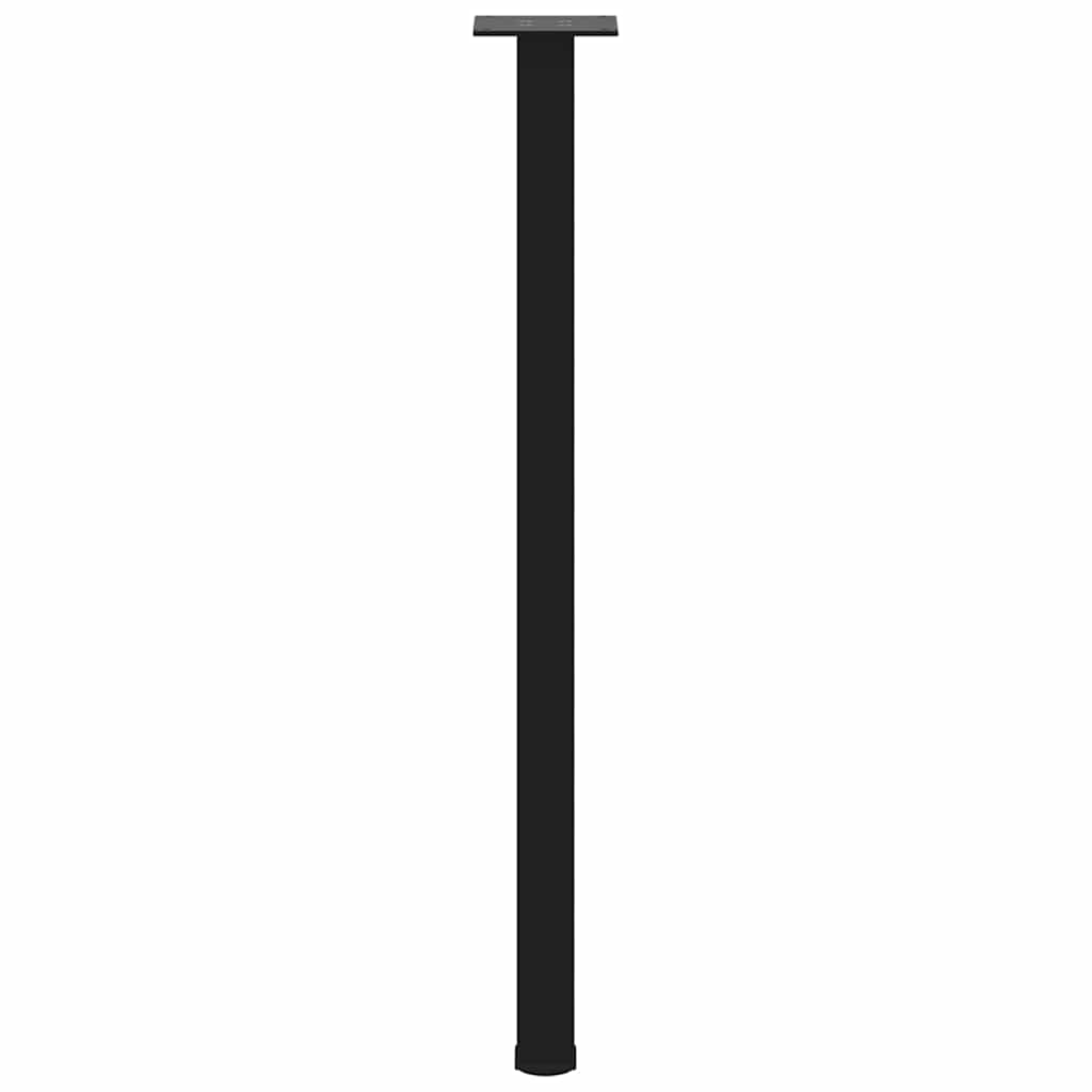 8721102956218_g_en_hd_4 vidaXL Console Table Legs 4 pcs Black 72-74 cm Steel - Image 5