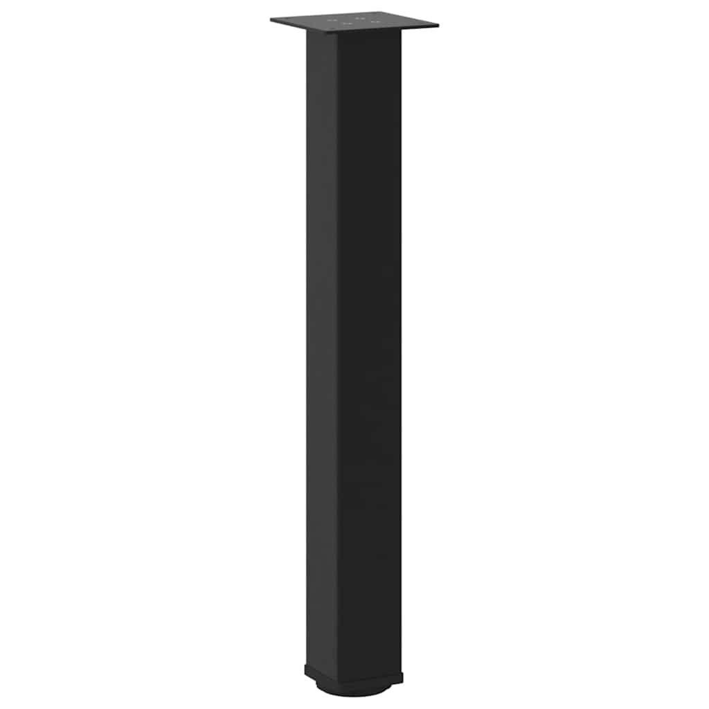 8721102956331_g_en_hd_3 vidaXL Console Table Legs 4 pcs Black 72-74 cm Steel - Image 4