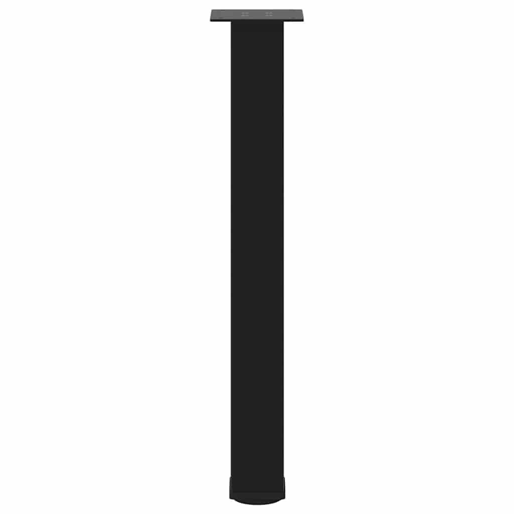 8721102956331_g_en_hd_4 vidaXL Console Table Legs 4 pcs Black 72-74 cm Steel - Image 5