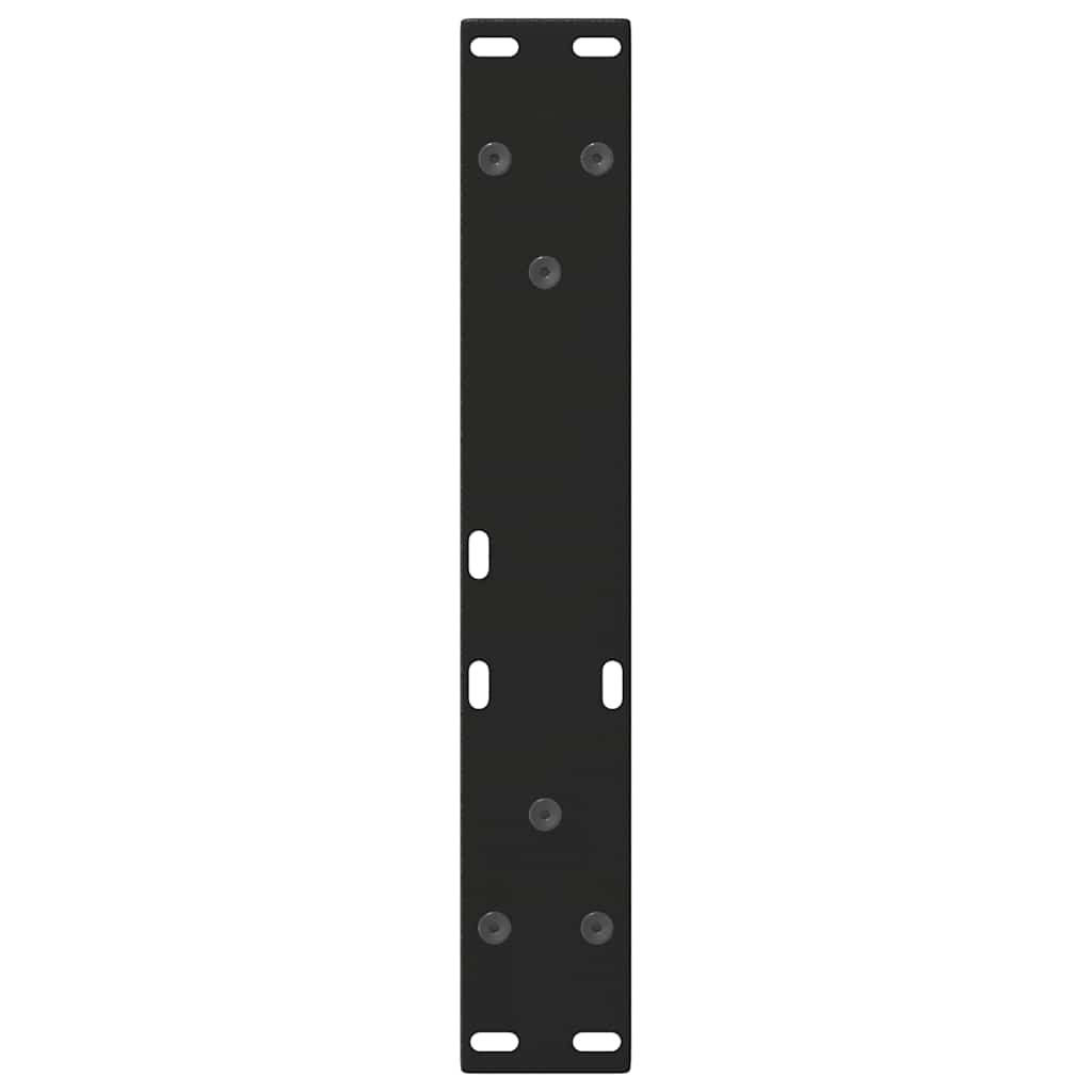8721102957055_g_en_hd_6 vidaXL Coffee Table Legs V-Shape 2 pcs Black 28x(42-43.3) cm Steel - Image 7