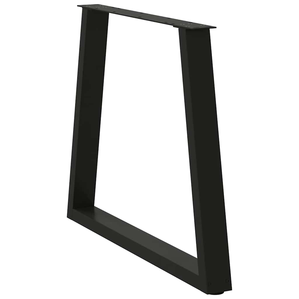 8721102957338_g_en_hd_3 vidaXL Dining Table Legs V-Shape 2 pcs Black 70x(72-73.3) cm Steel - Image 4