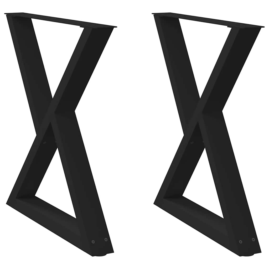 8721102958892_g_en_hd_1 vidaXL Dining Table Legs 2 pcs Black 70x(72-73.3) cm Steel - Image 2