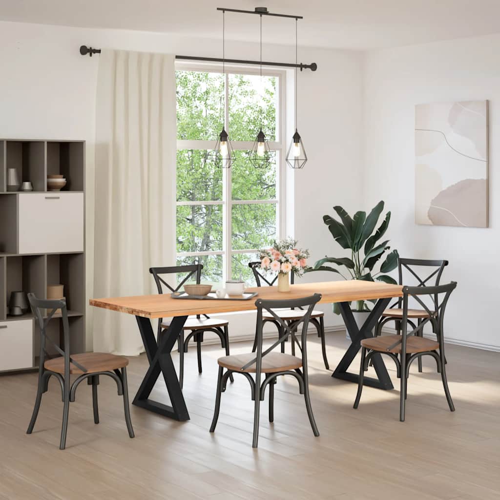 8721102958892_g_en_hd_2 vidaXL Dining Table Legs 2 pcs Black 70x(72-73.3) cm Steel - Image 3