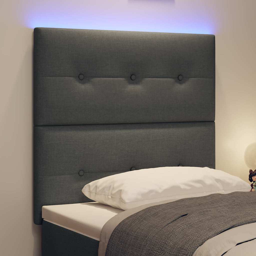 8721158204325_mo-im-da_en_hd_1 vidaXL LED Headboard with LED Strip Lights Dark Grey 80 cm Fabric - Image 5