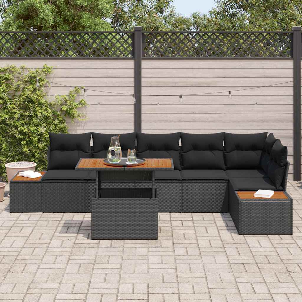 8721158231895_mo-im_en_hd_2 vidaXL Garden Dining Set Manual 7 pcs Black and Brown 100 x 55 x 73 cm - Image 3