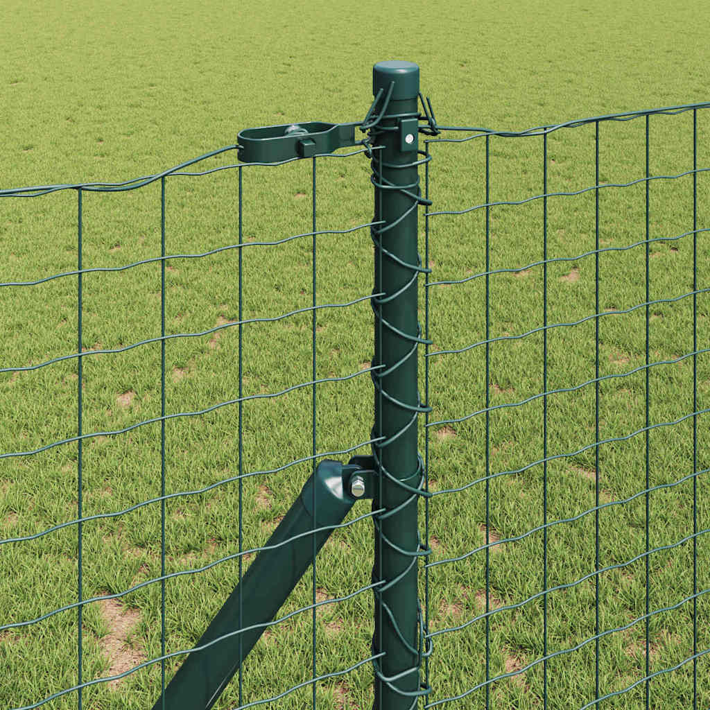 8721158232335_mo-im-zo_en_hd_1 vidaXL Fence Post 26 pcs Green 3.2 x 3.2 x 170 cm Steel - Image 3